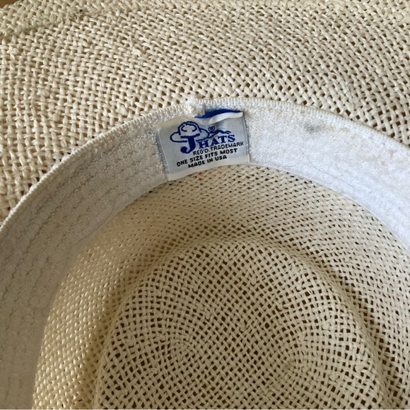 USA STRAW STYLE SUMMER HAT. UNISEX - Picture 7 of 7